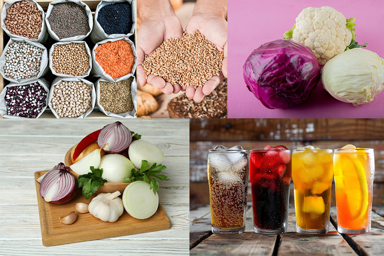 غذاهای نفاخ و مضر در دوران شیردهی